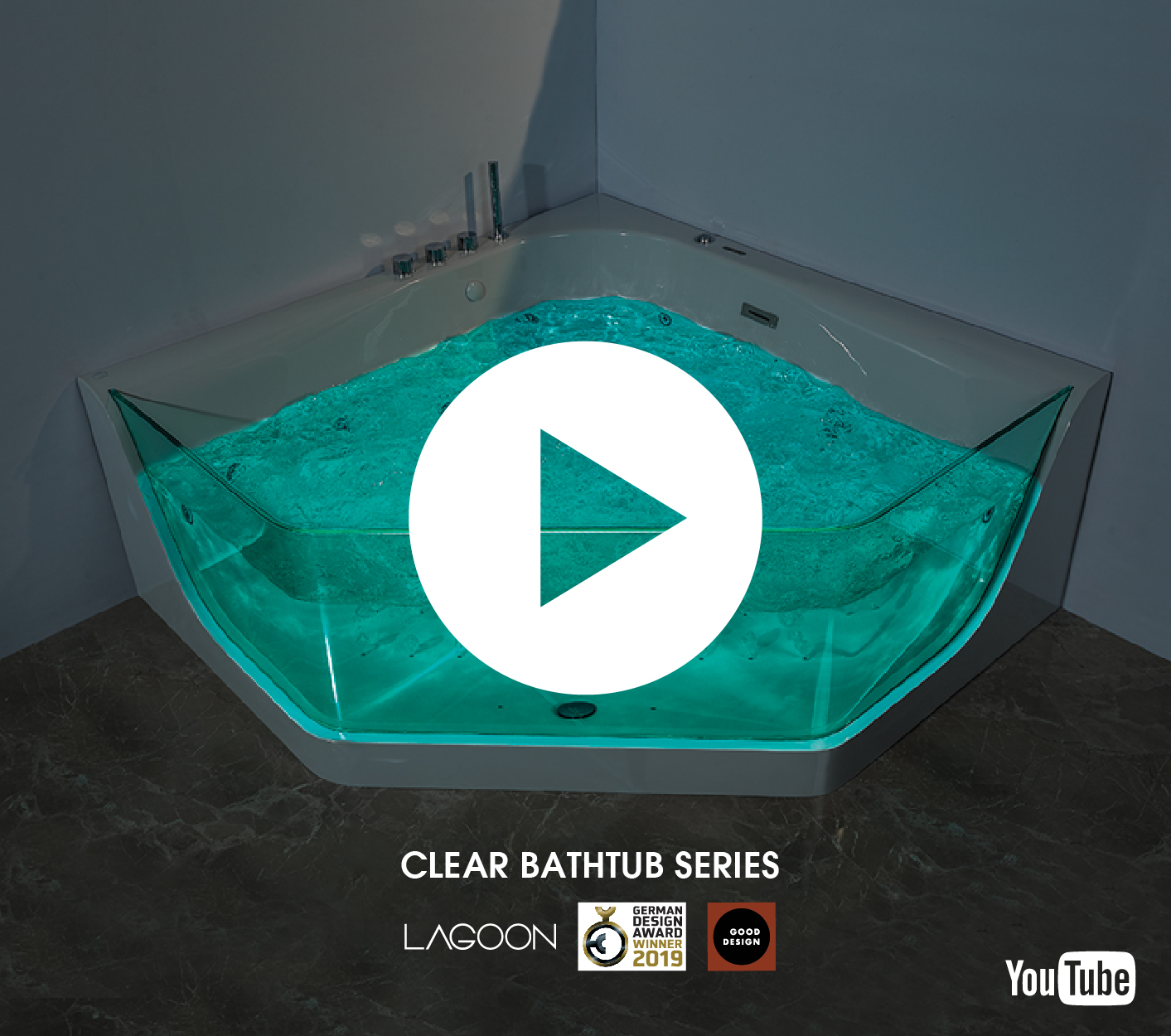 เสน่ห์แห่งอ่างน้ำวน CLEAR SERIES BATHTUB